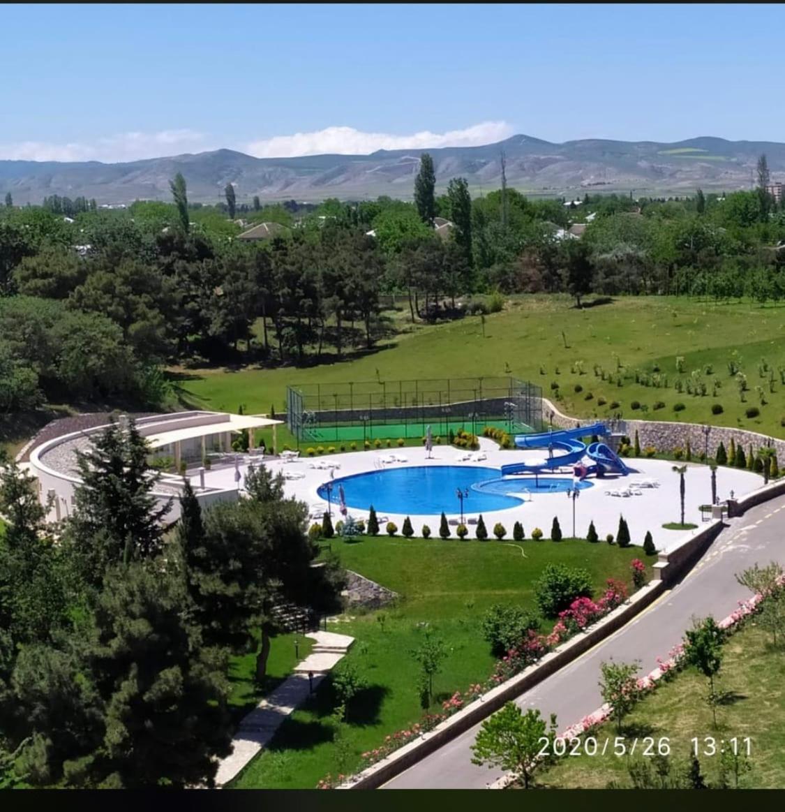 Ayan Palace Hotel Товуз Экстерьер фото